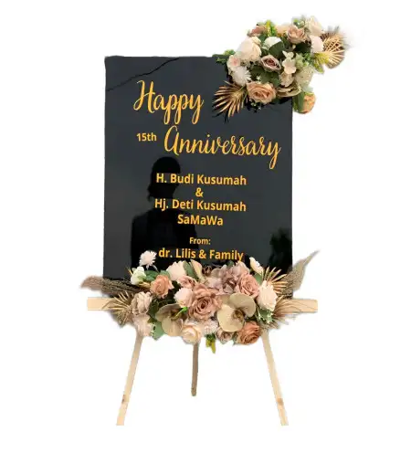 Papan Bunga Akrilik Leuwiliang